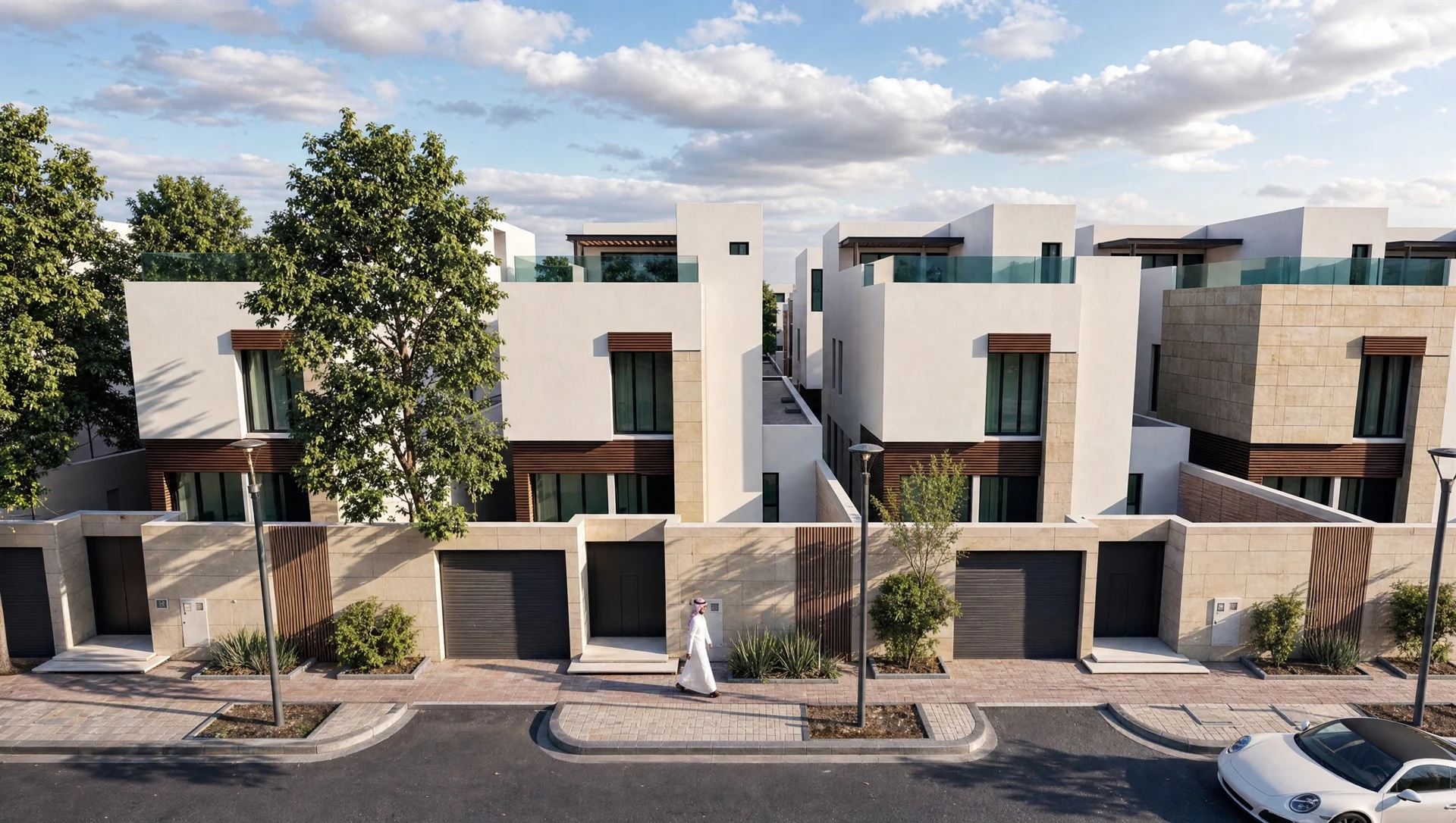 الواجهات المعمارية في أكنان الشرق